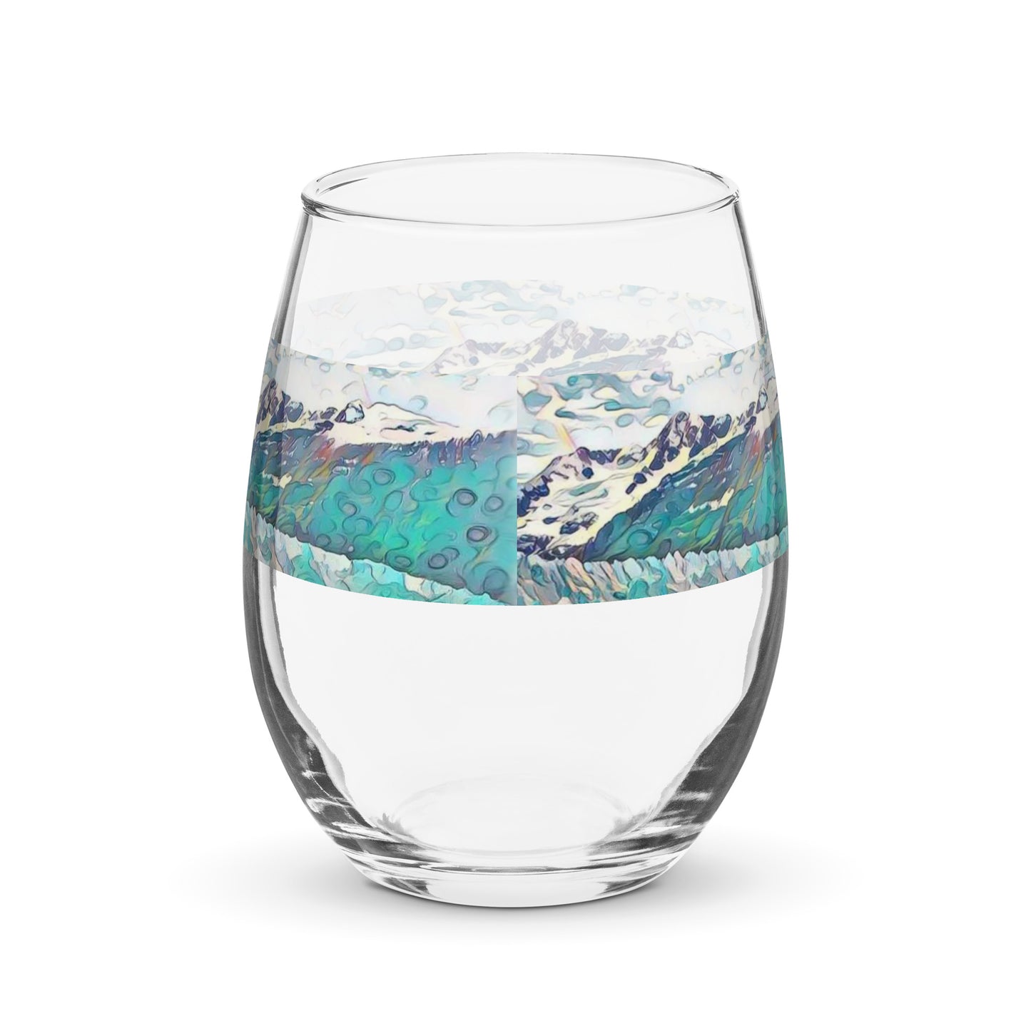 Stemless wine glass Glacier