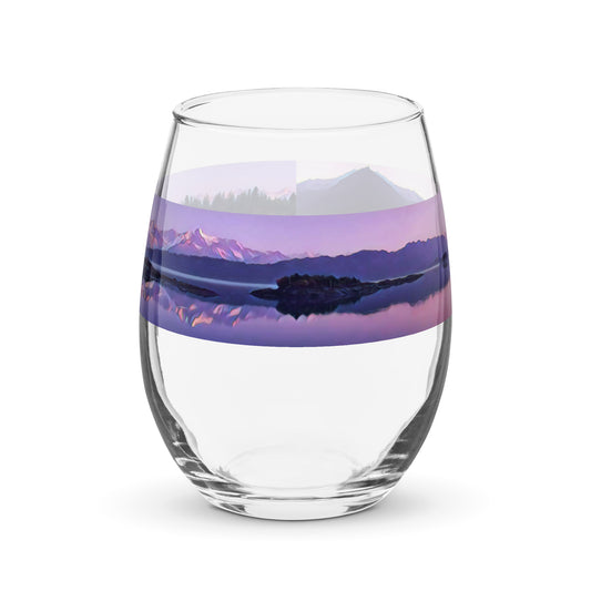 Stemless wine glass Alpenglow