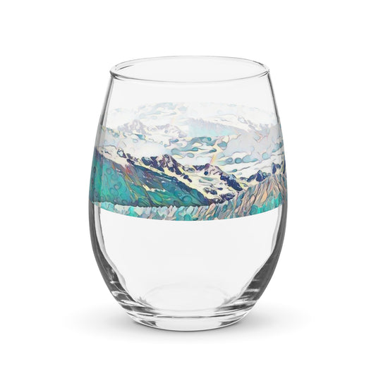 Stemless wine glass Glacier