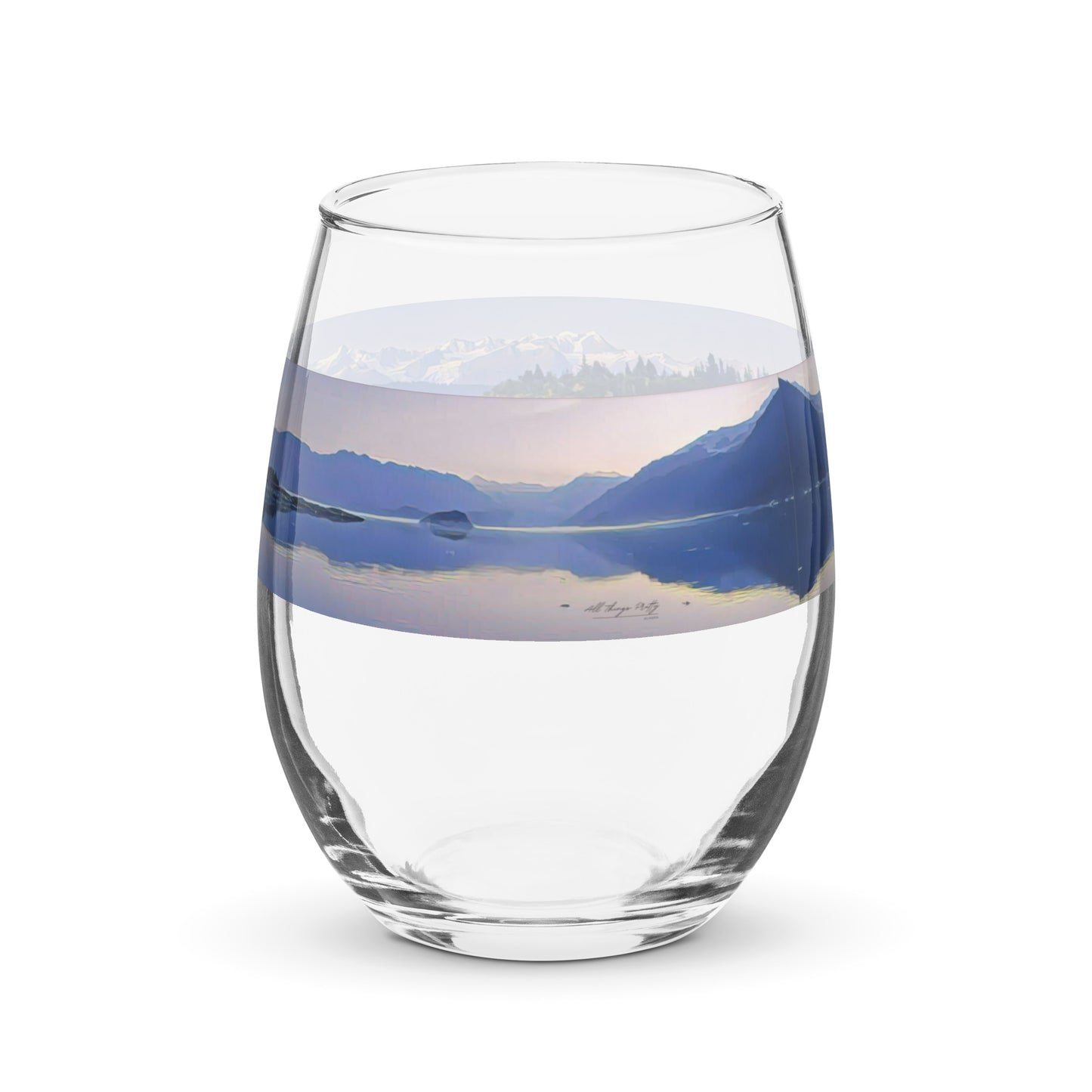 Stemless wine glass Morning