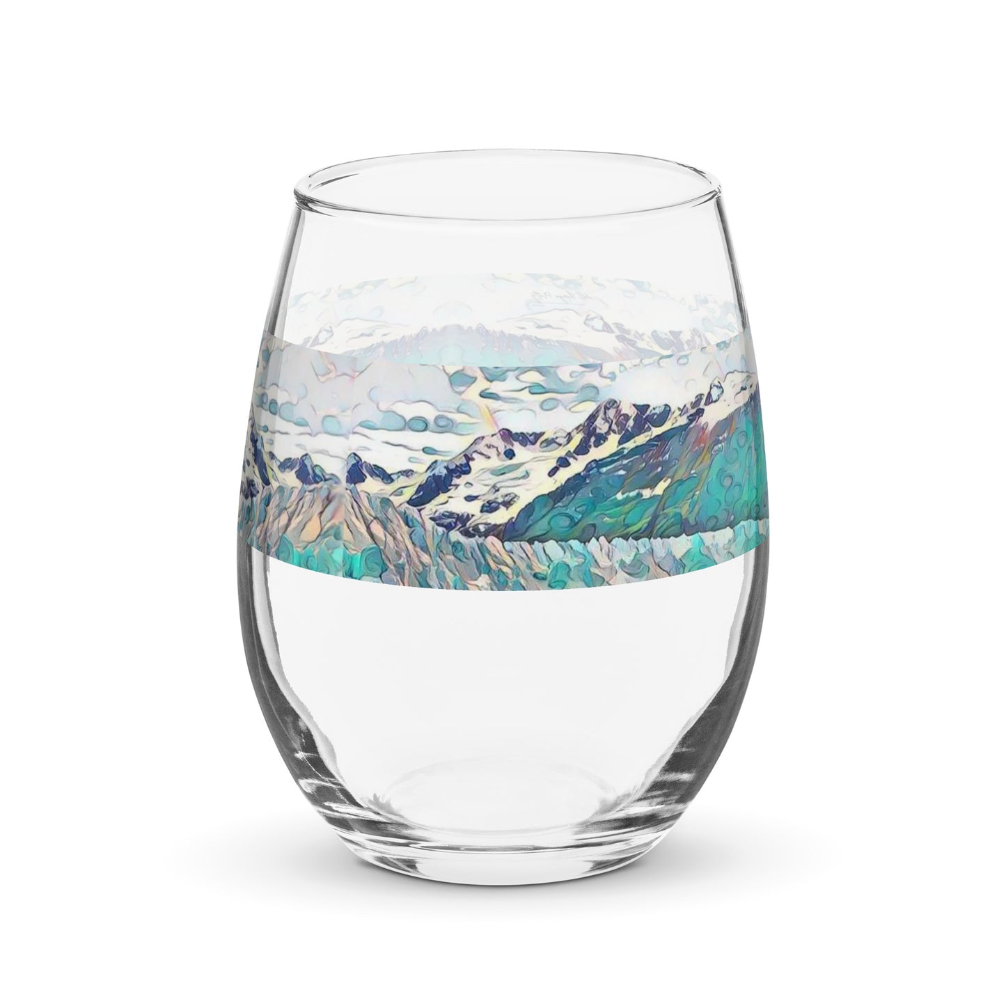 Stemless wine glass Glacier