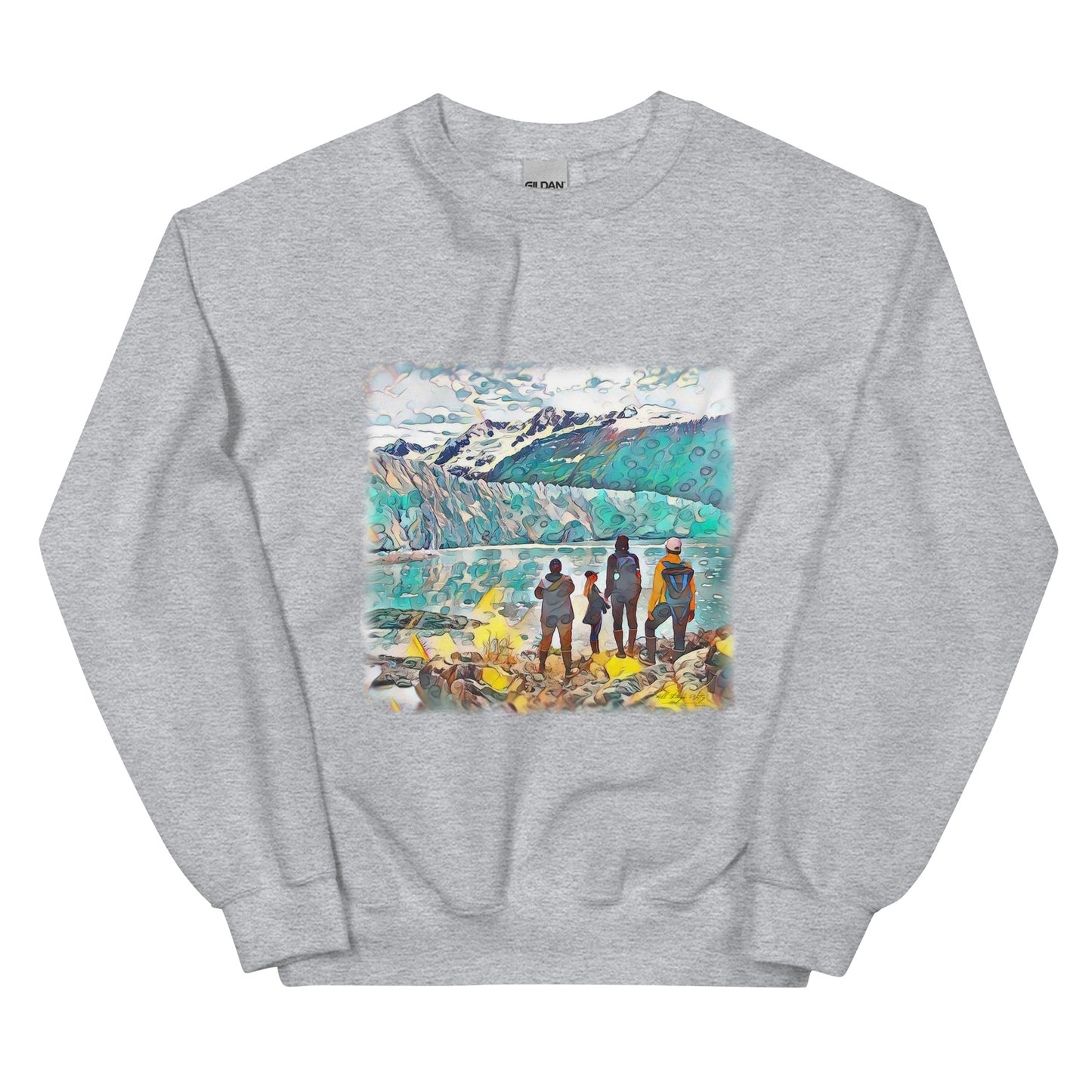 Unisex Sweatshirt Glacier