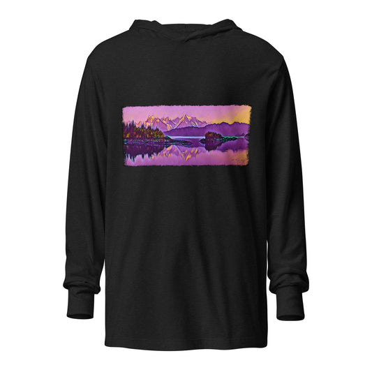 Hooded long-sleeve tee New Dawn