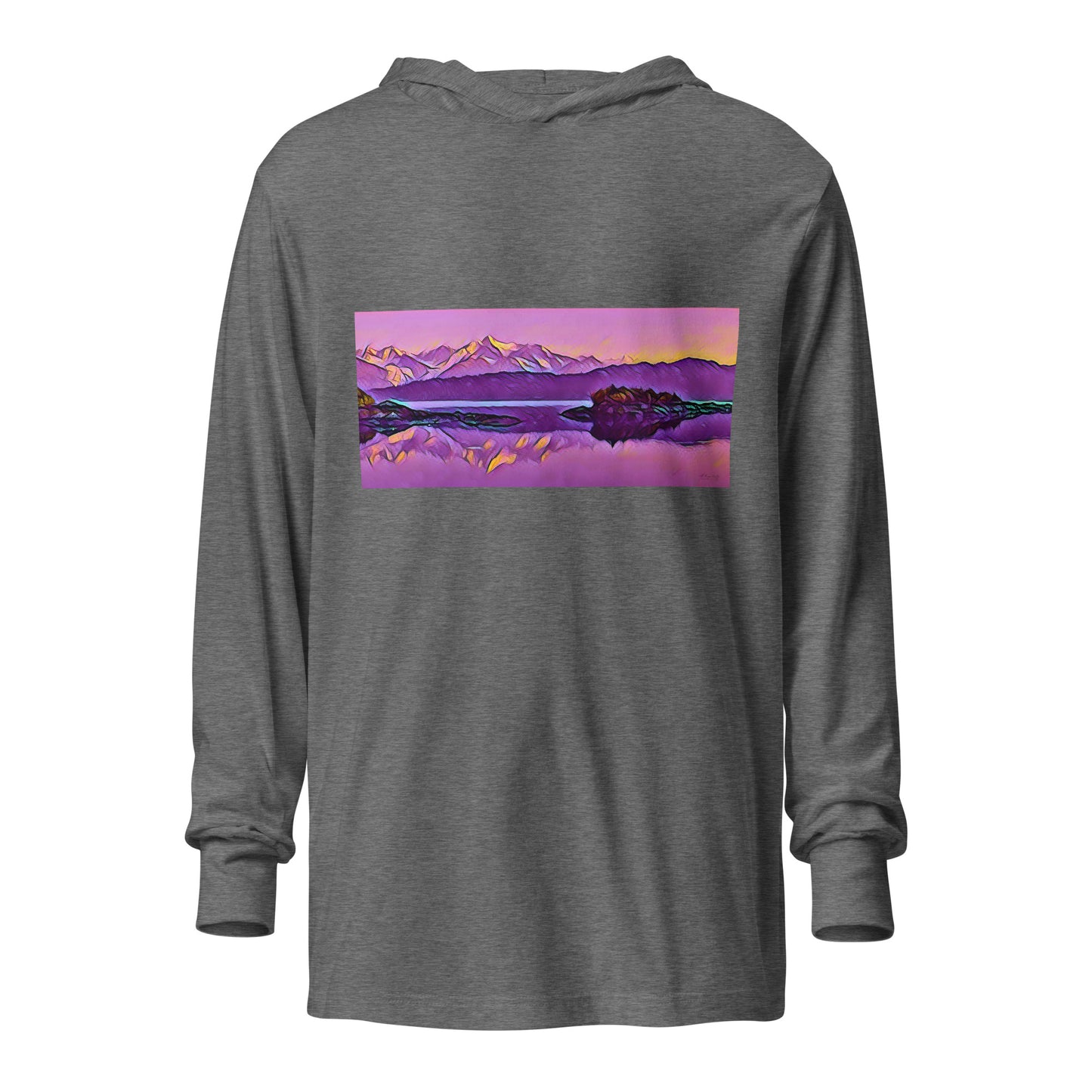 Hooded long-sleeve tee New Dawn