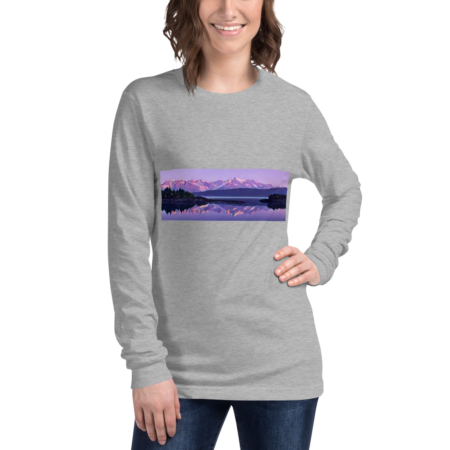 Unisex Long Sleeve Tee Alpenglow