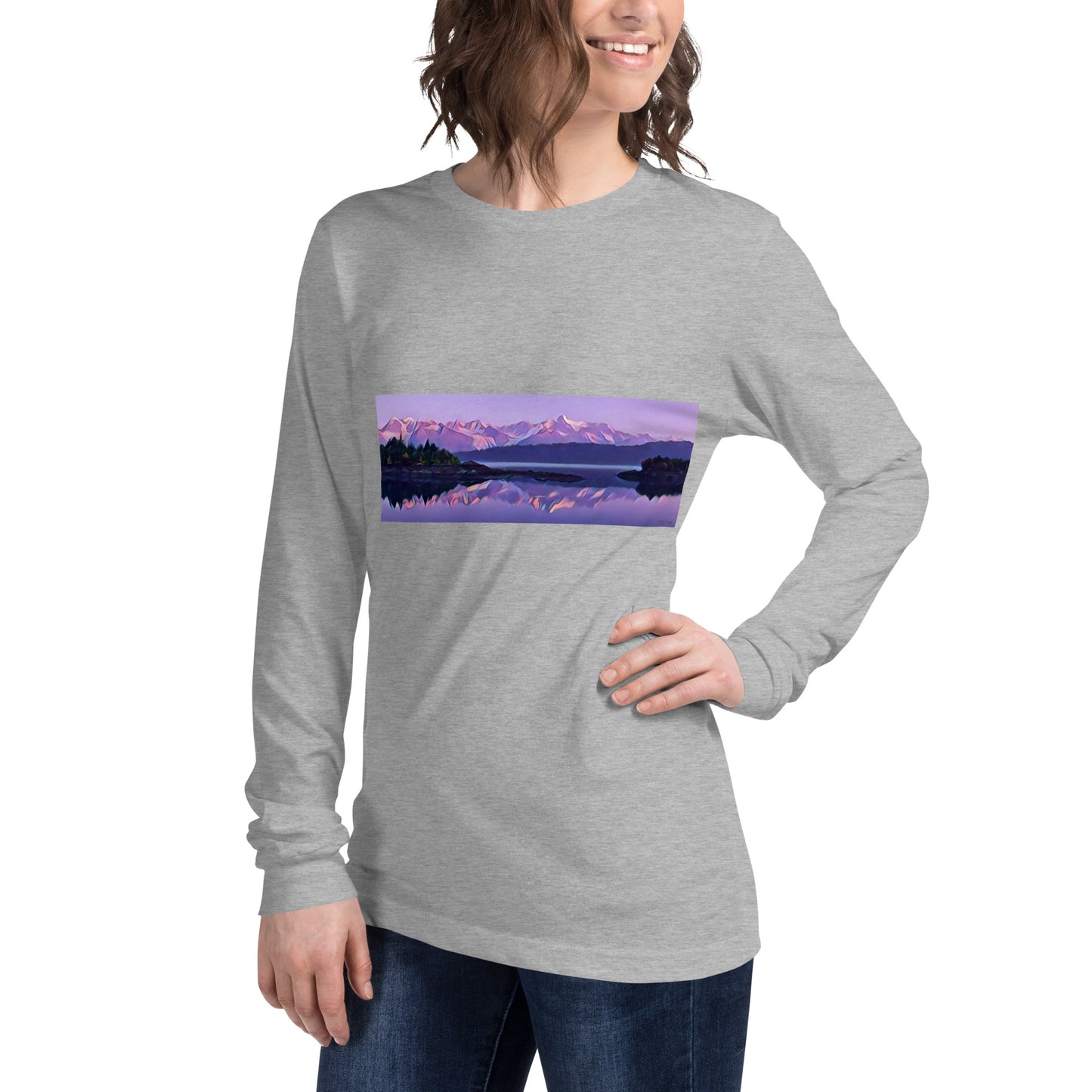 Unisex Long Sleeve Tee Alpenglow