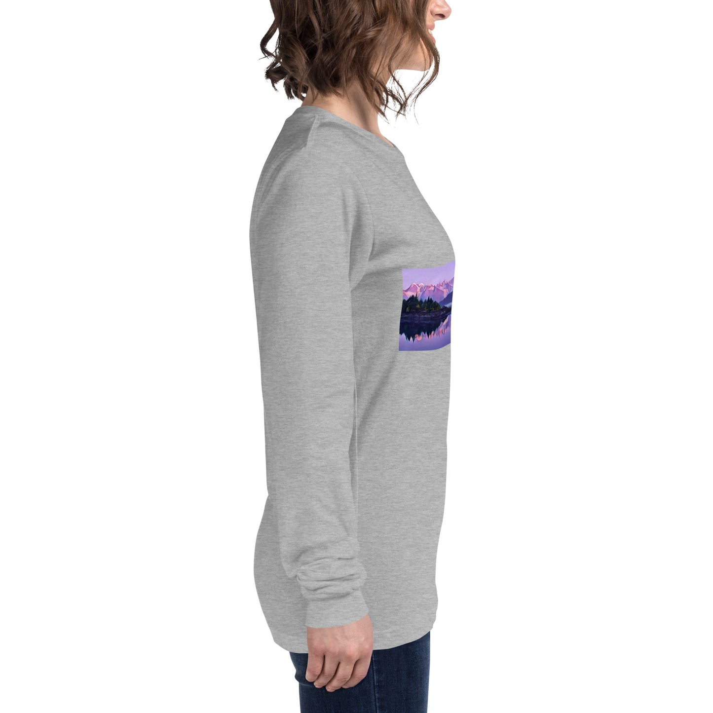 Unisex Long Sleeve Tee Alpenglow