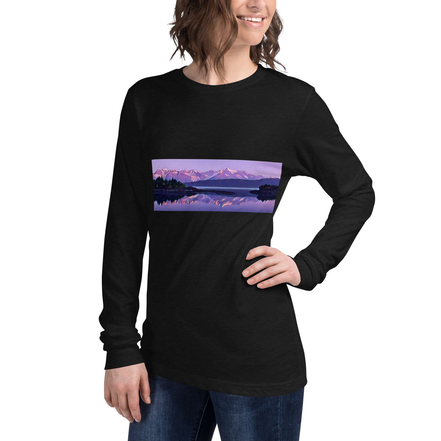 Unisex Long Sleeve Tee Alpenglow