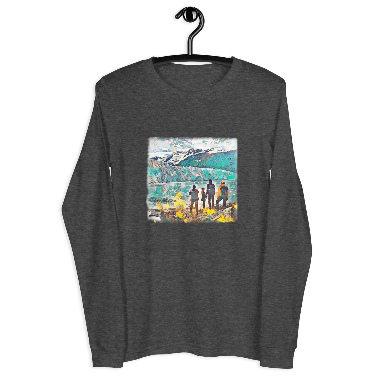 Unisex Long Sleeve Tee Glacier