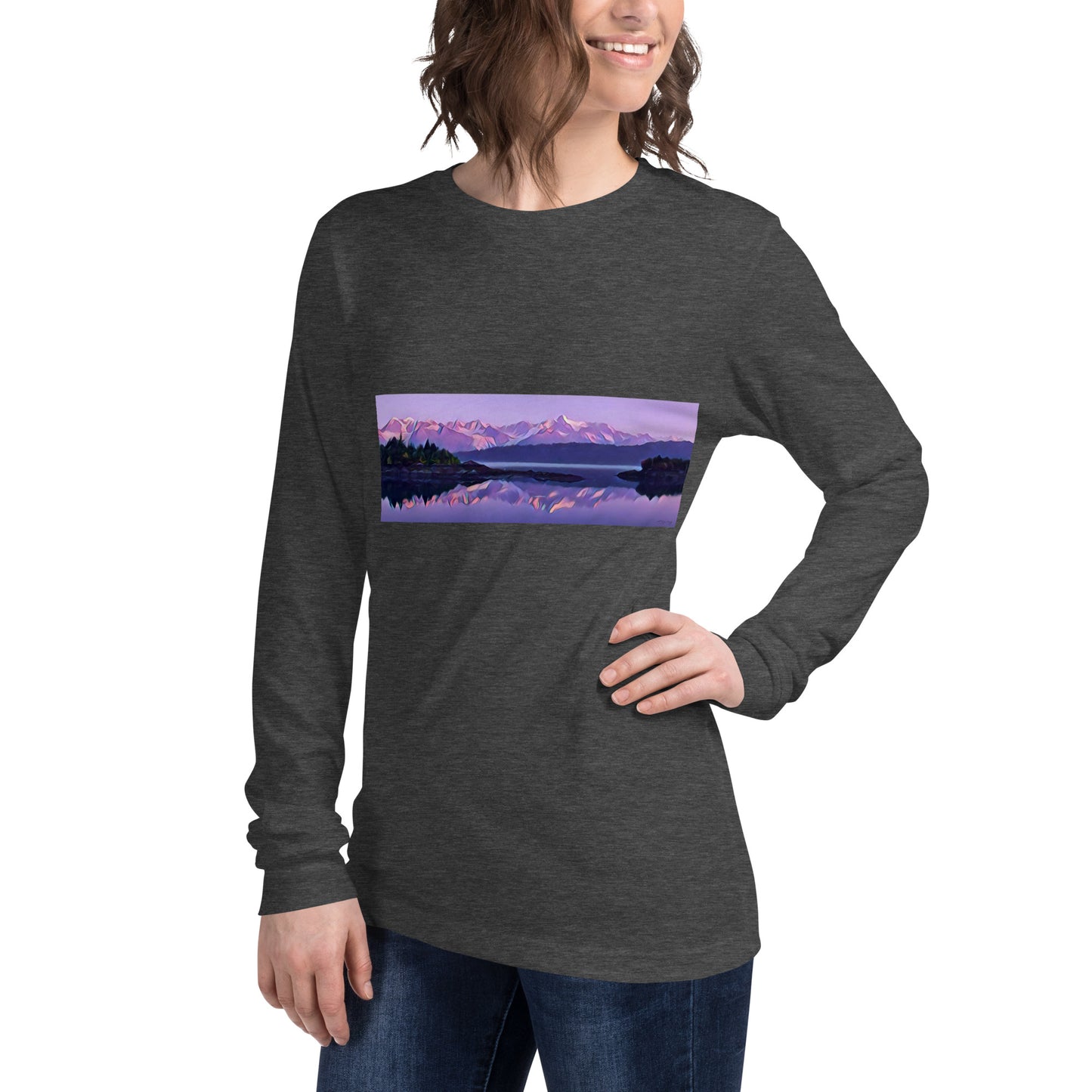 Unisex Long Sleeve Tee Alpenglow