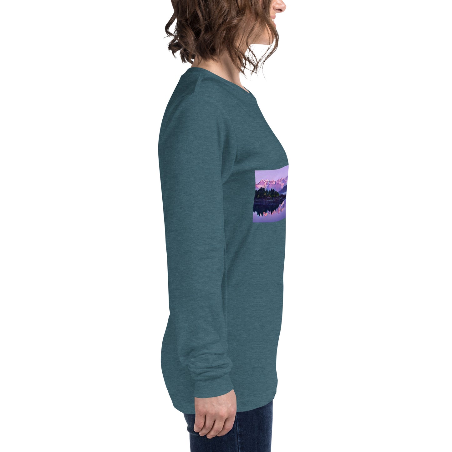 Unisex Long Sleeve Tee Alpenglow