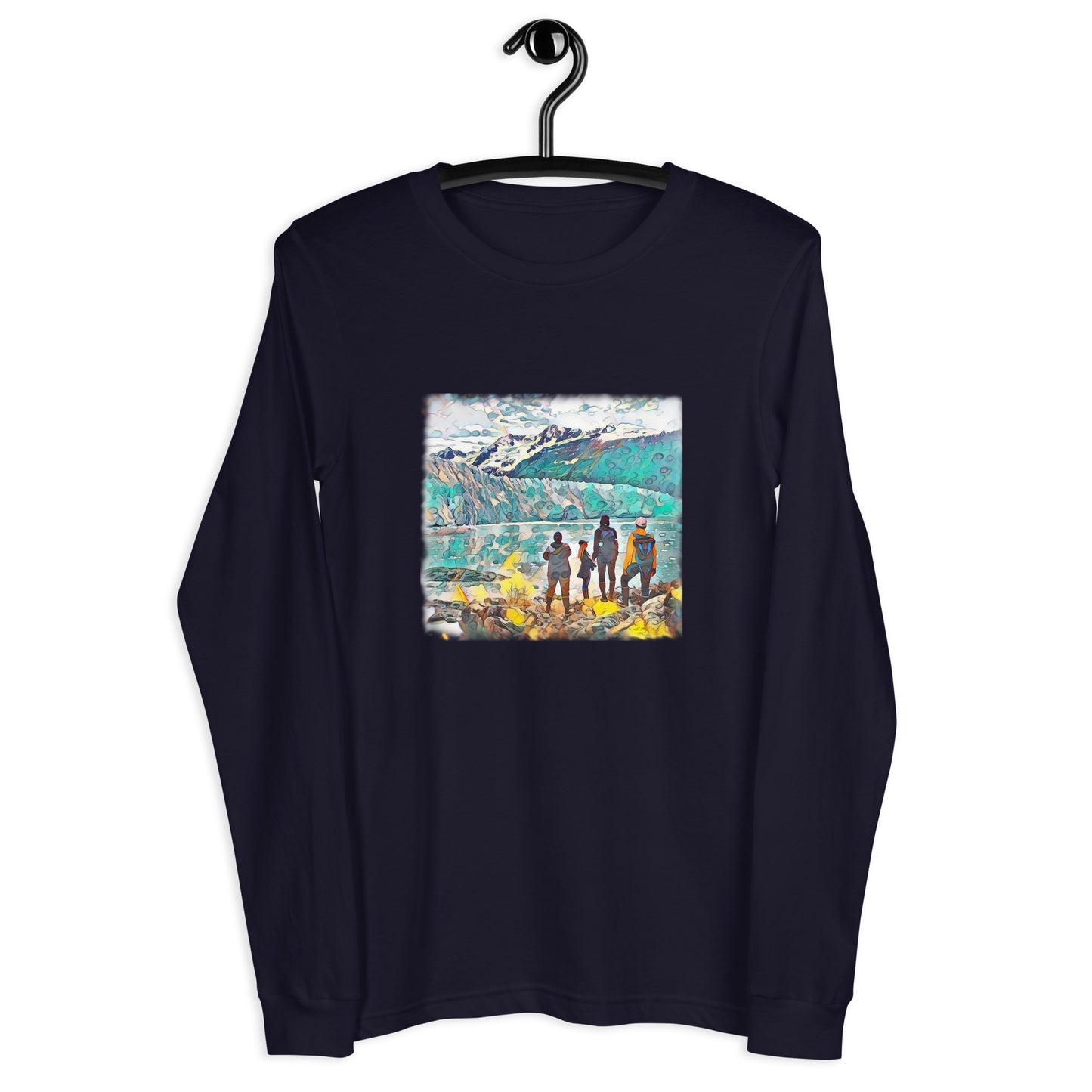 Unisex Long Sleeve Tee Glacier