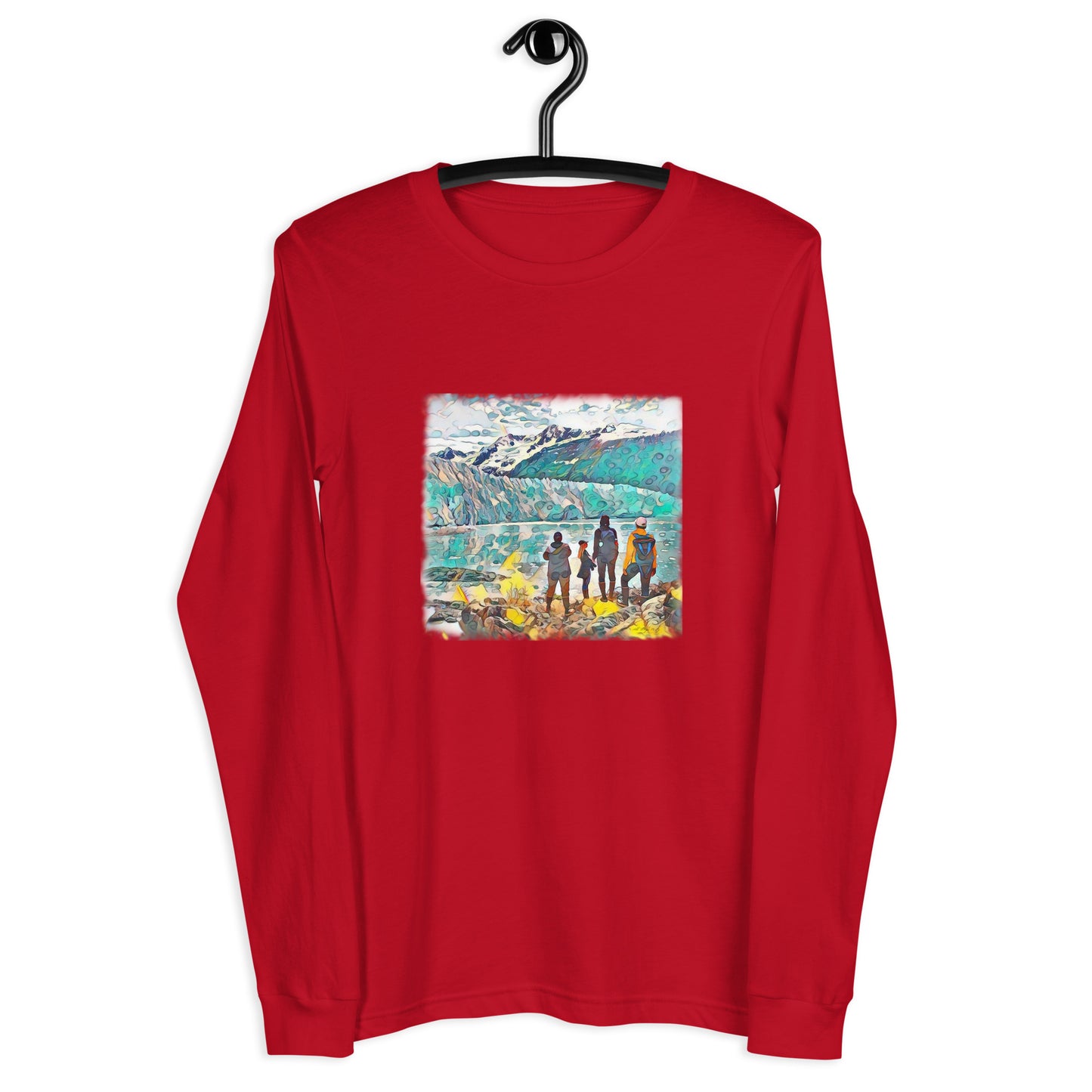 Unisex Long Sleeve Tee Glacier