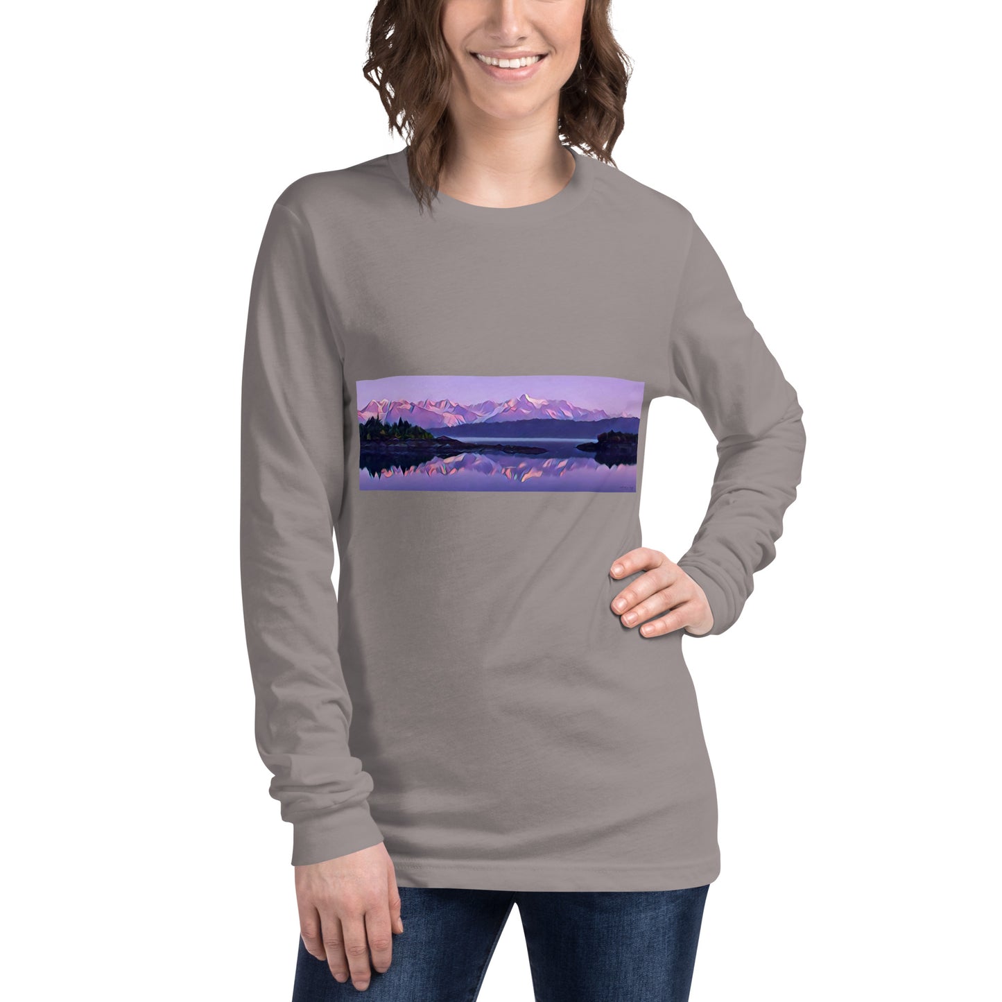 Unisex Long Sleeve Tee Alpenglow