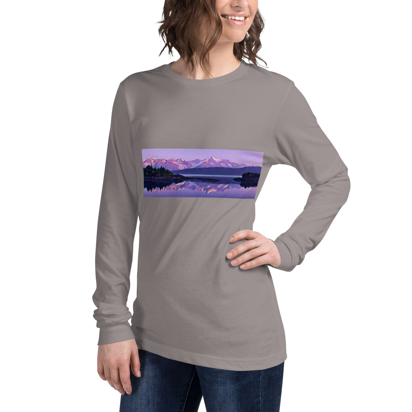 Unisex Long Sleeve Tee Alpenglow