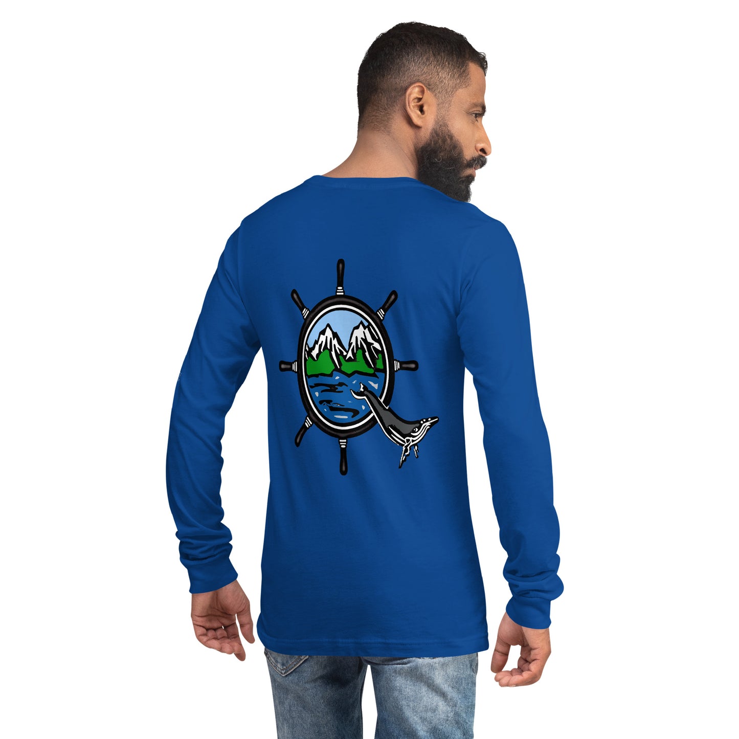 Men's/Unisex Dark Colors Long Sleeve Tee