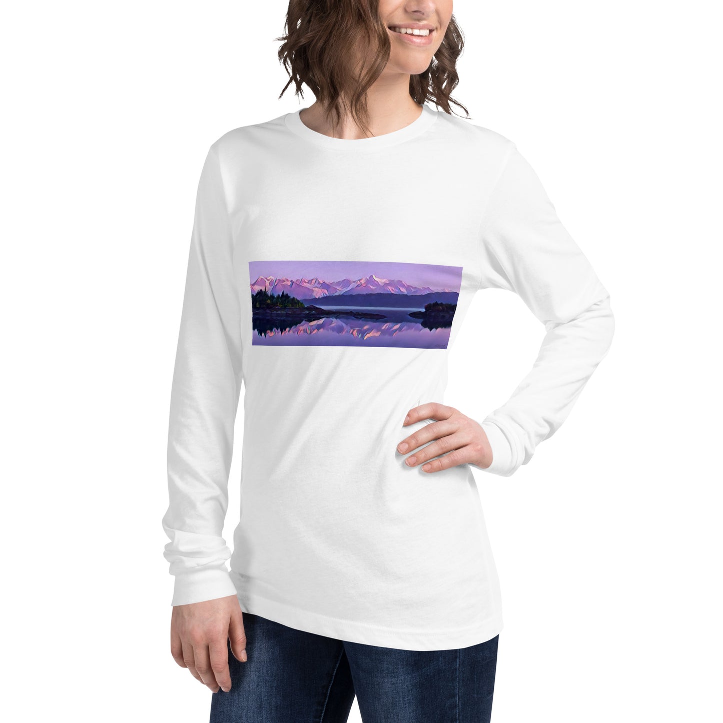 Unisex Long Sleeve Tee Alpenglow