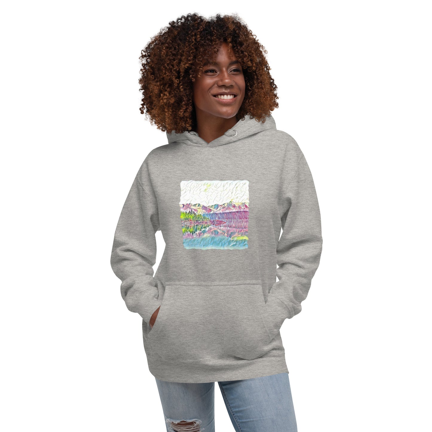 Unisex Hoodie Oceans & Mtns