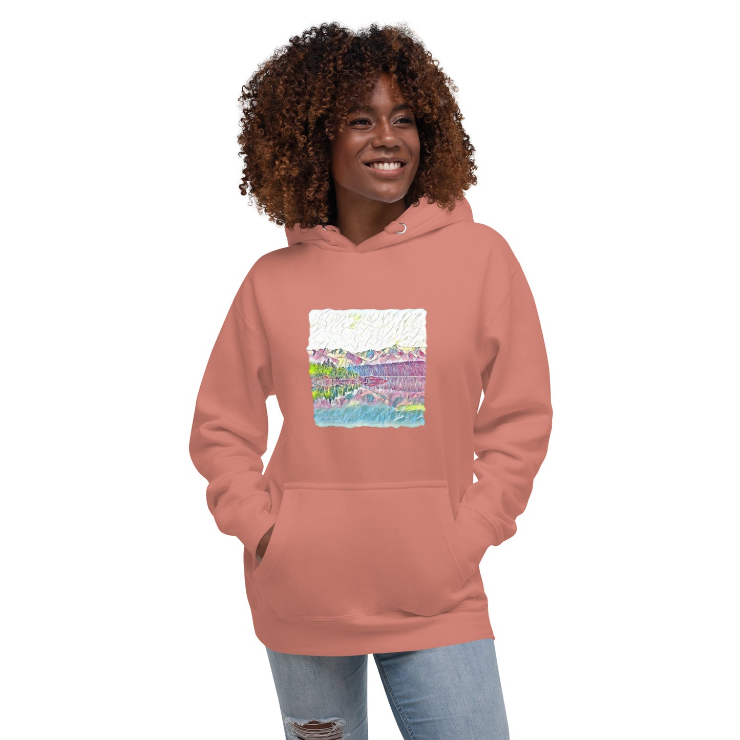 Unisex Hoodie Oceans & Mtns