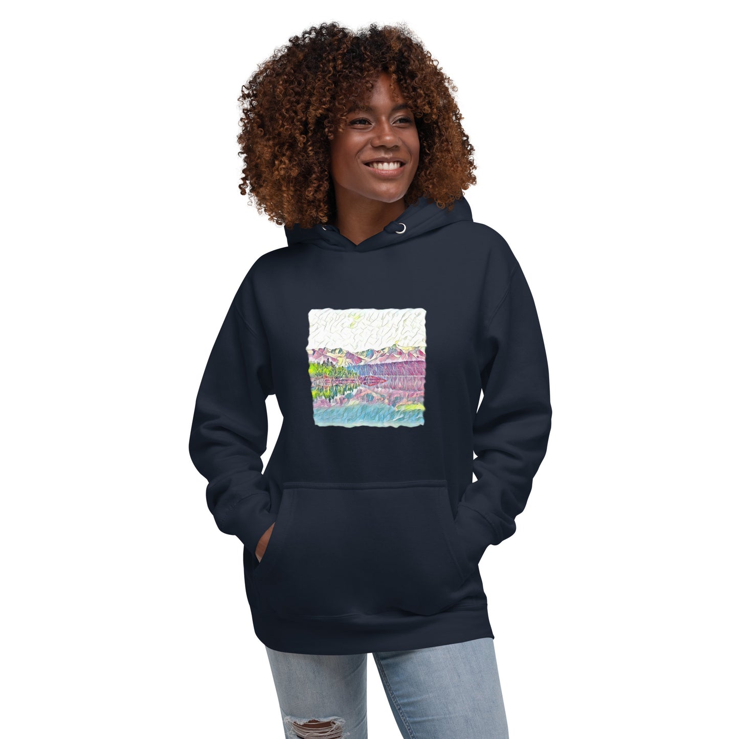 Unisex Hoodie Oceans & Mtns