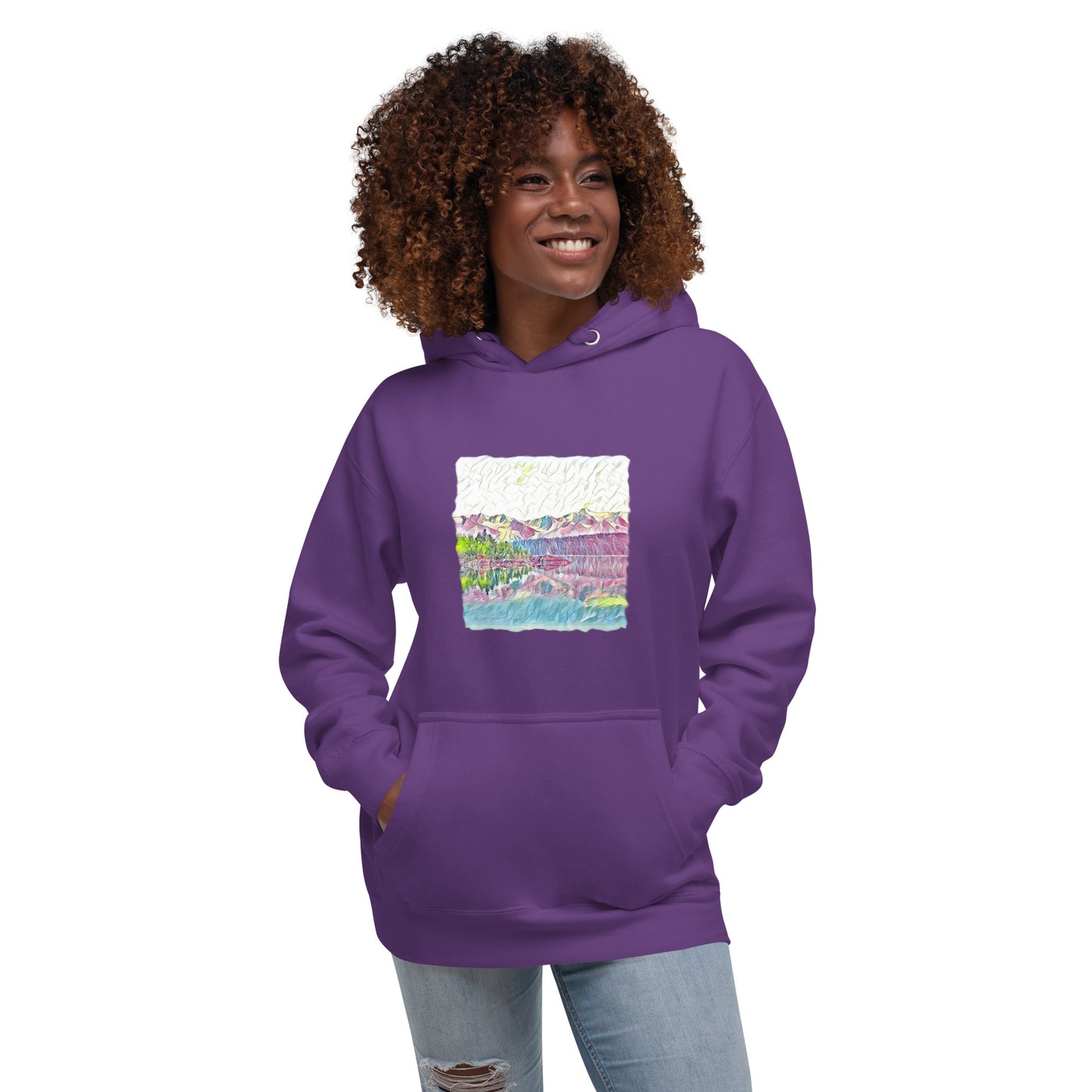 Unisex Hoodie Oceans & Mtns