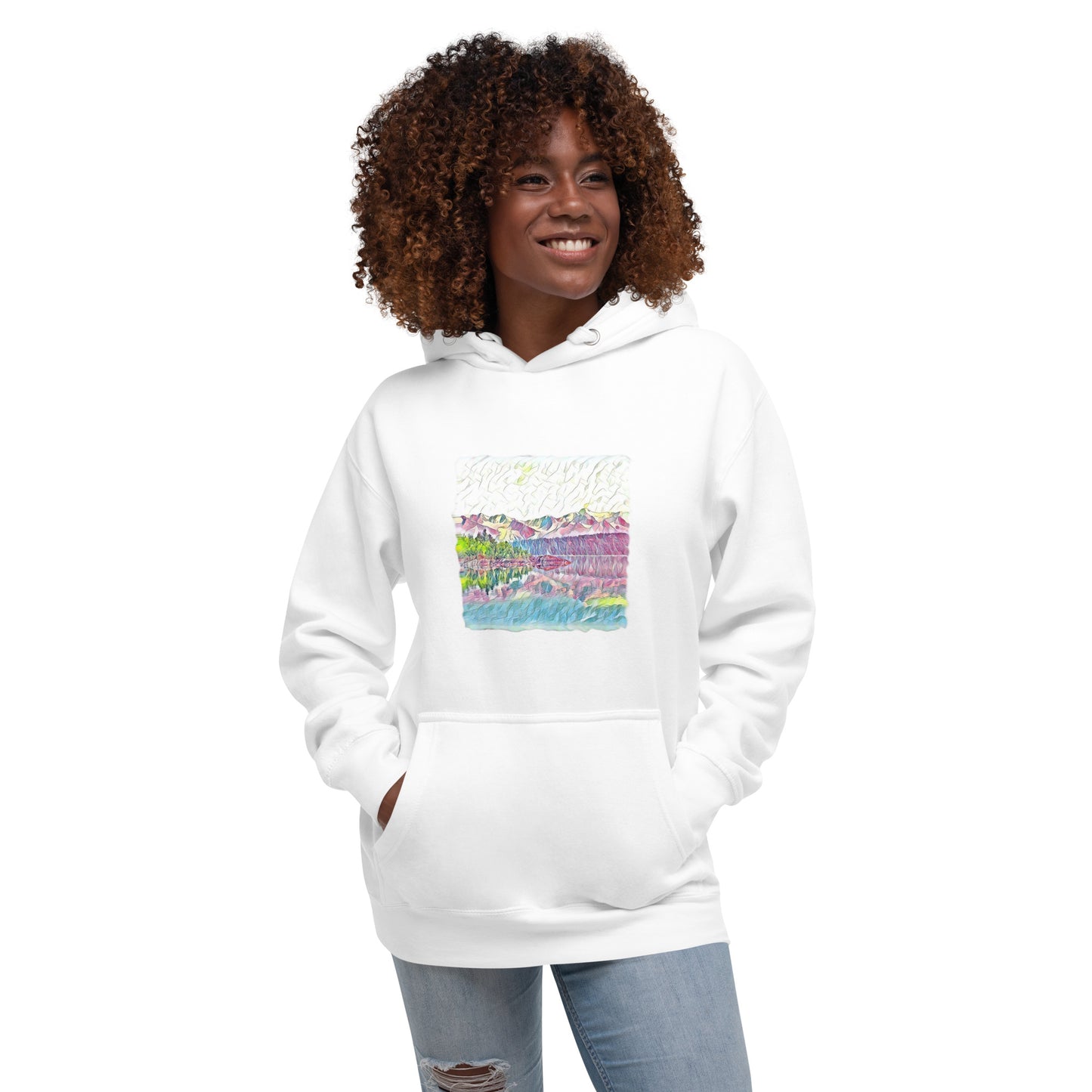 Unisex Hoodie Oceans & Mtns