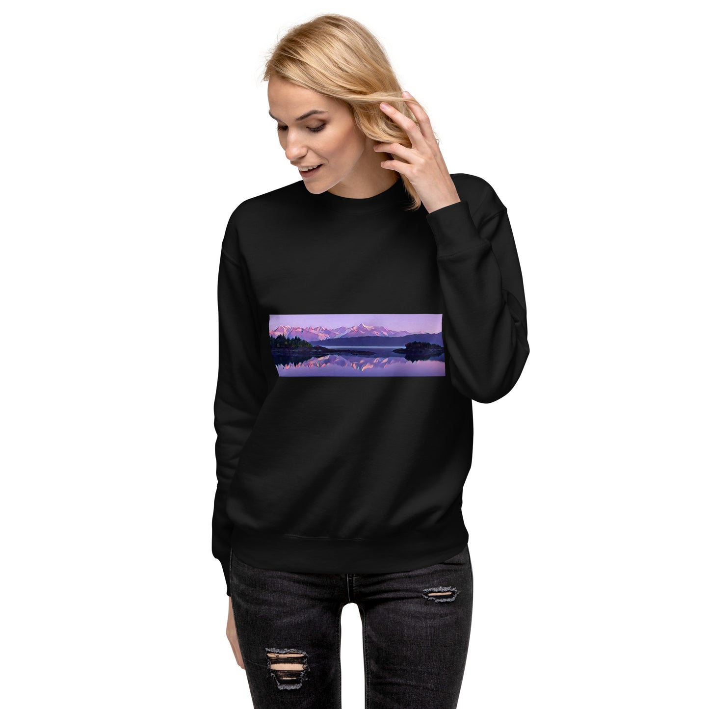 Unisex Premium Sweatshirt Alpenglow