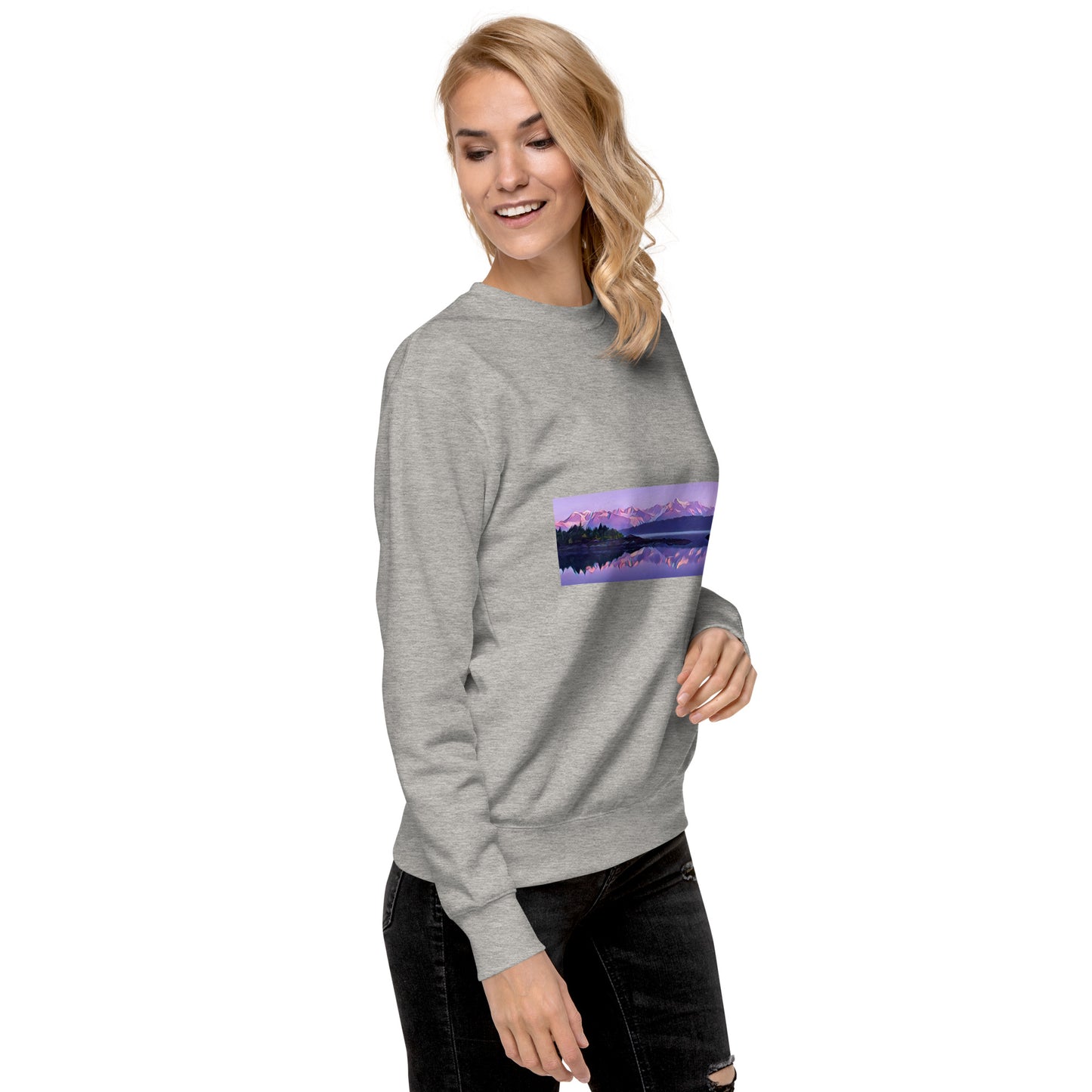 Unisex Premium Sweatshirt Alpenglow