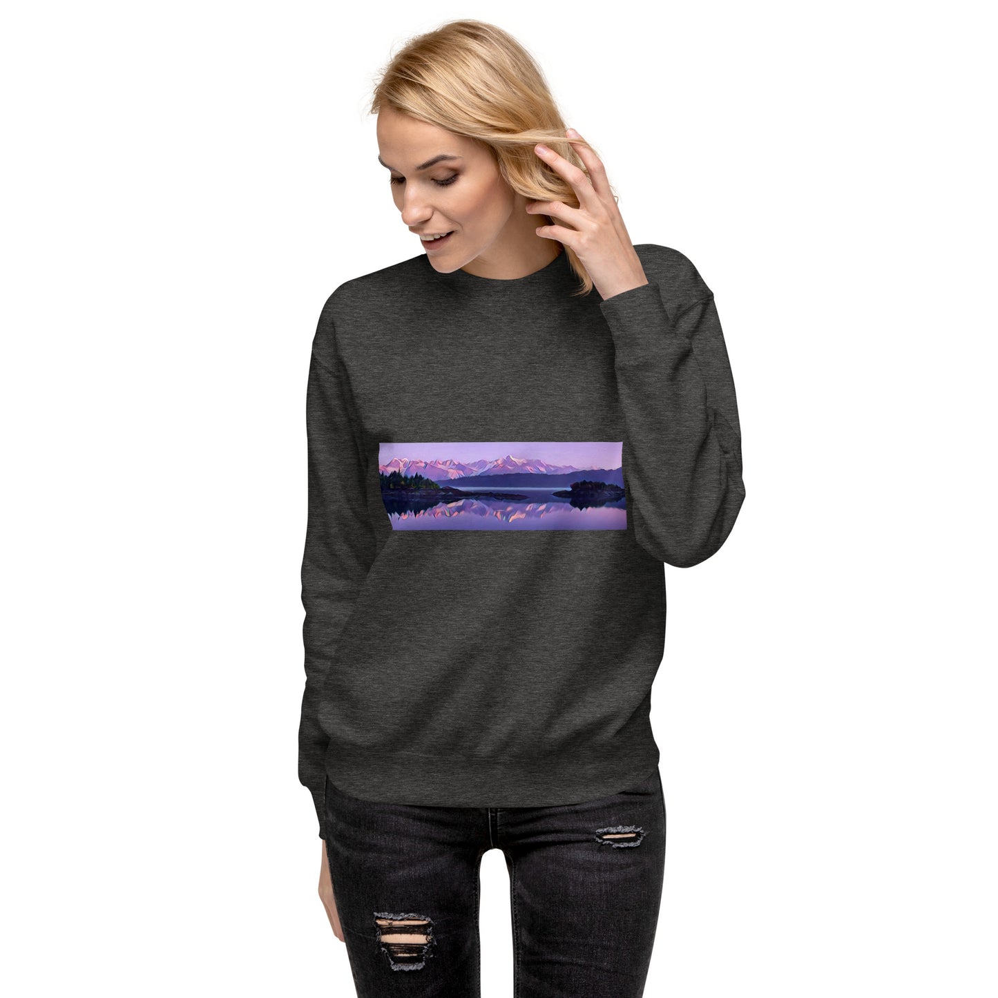 Unisex Premium Sweatshirt Alpenglow