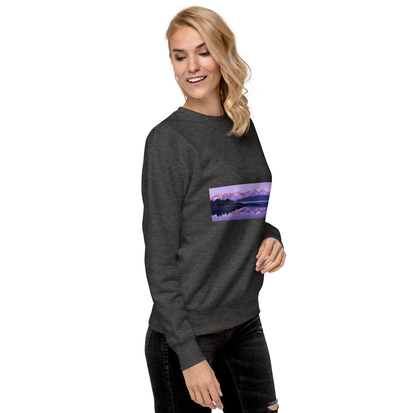 Unisex Premium Sweatshirt Alpenglow