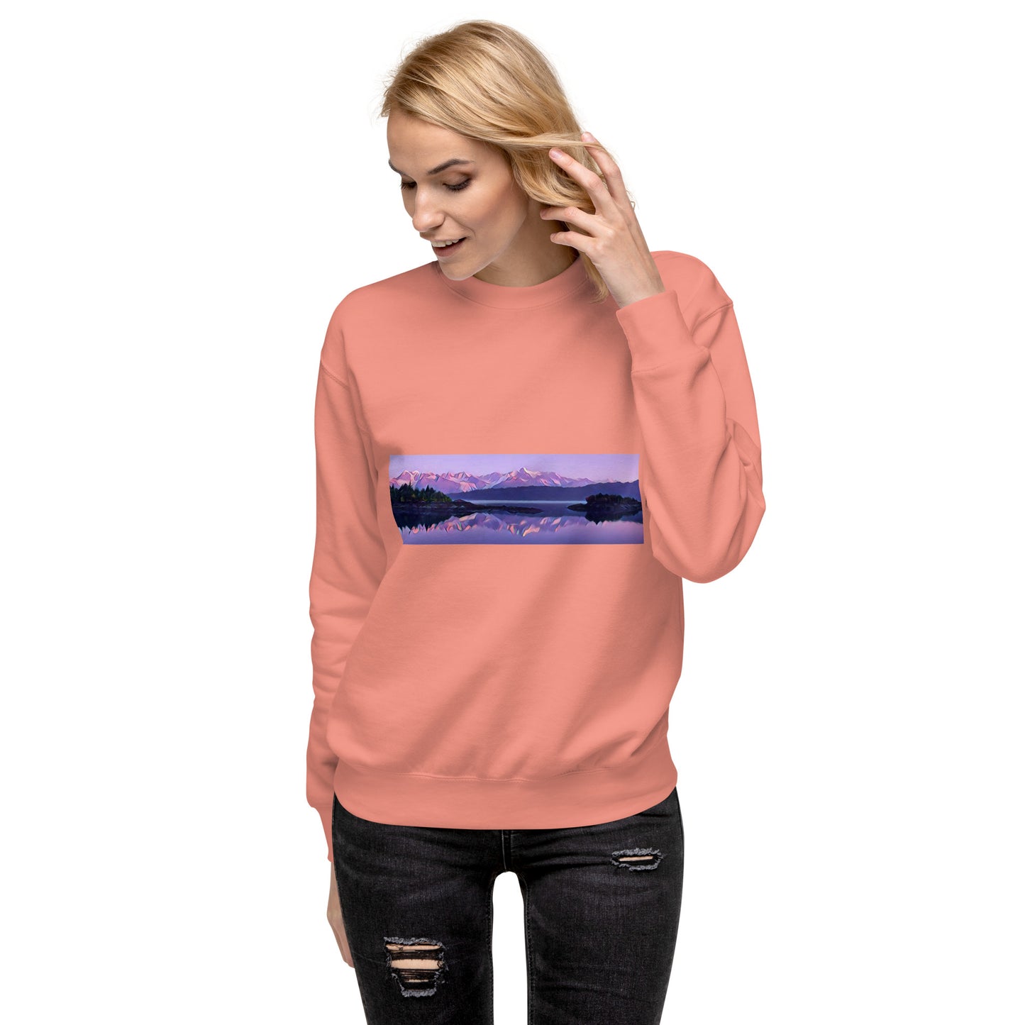 Unisex Premium Sweatshirt Alpenglow