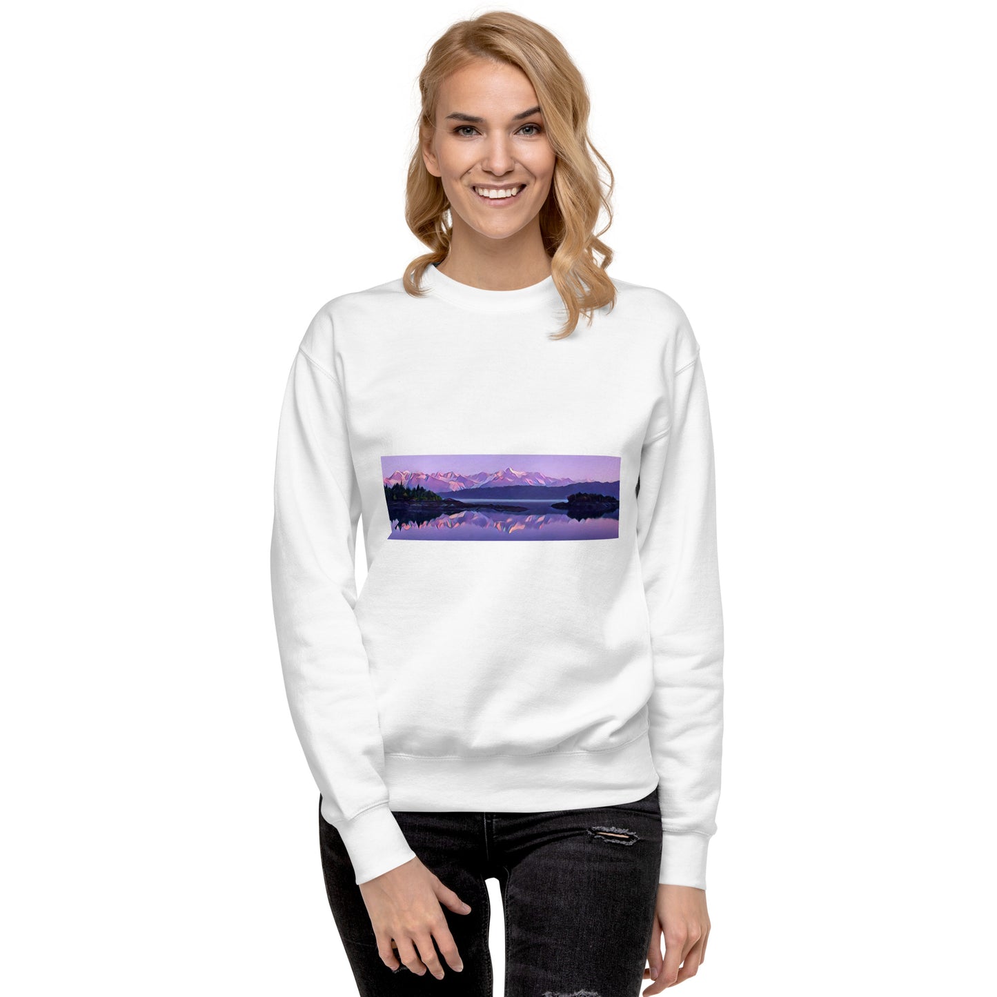 Unisex Premium Sweatshirt Alpenglow