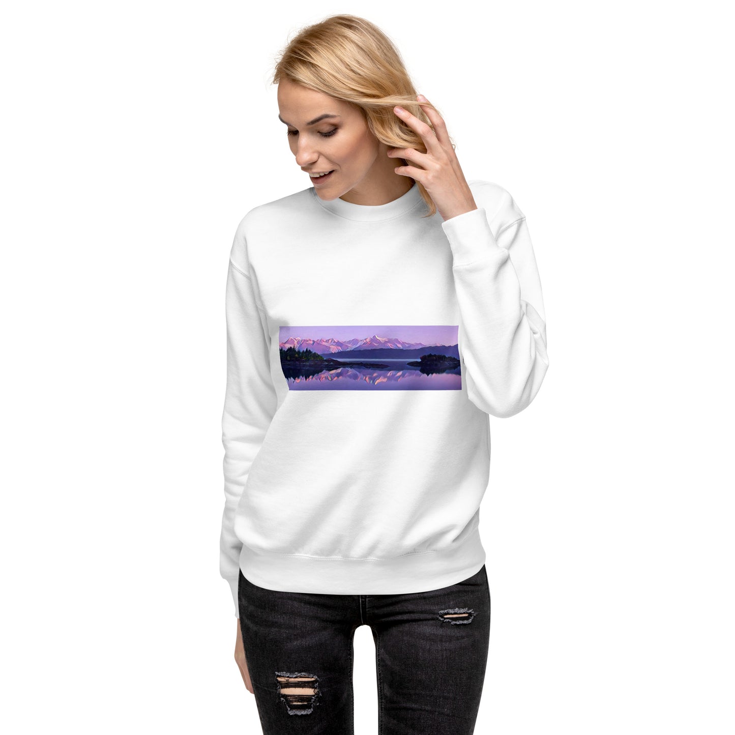 Unisex Premium Sweatshirt Alpenglow