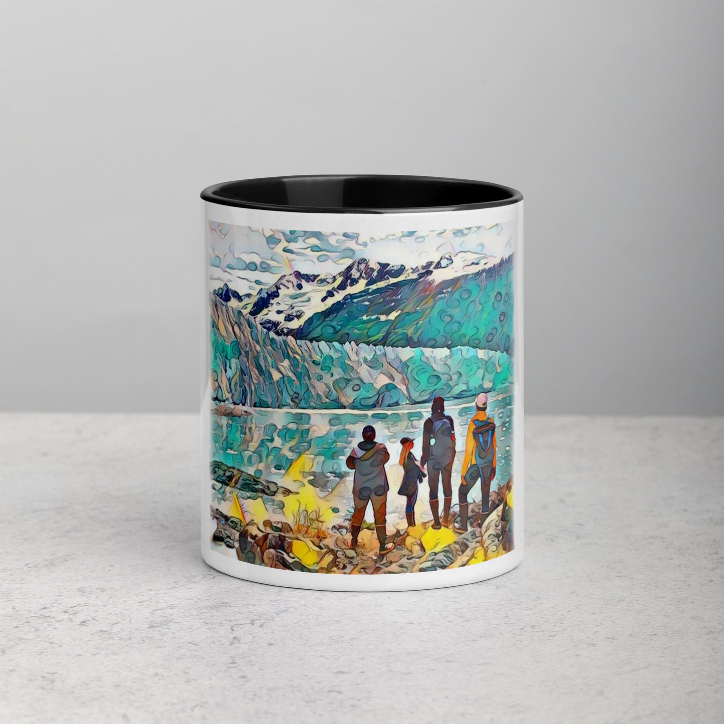 Mug with Color Inside Glacier