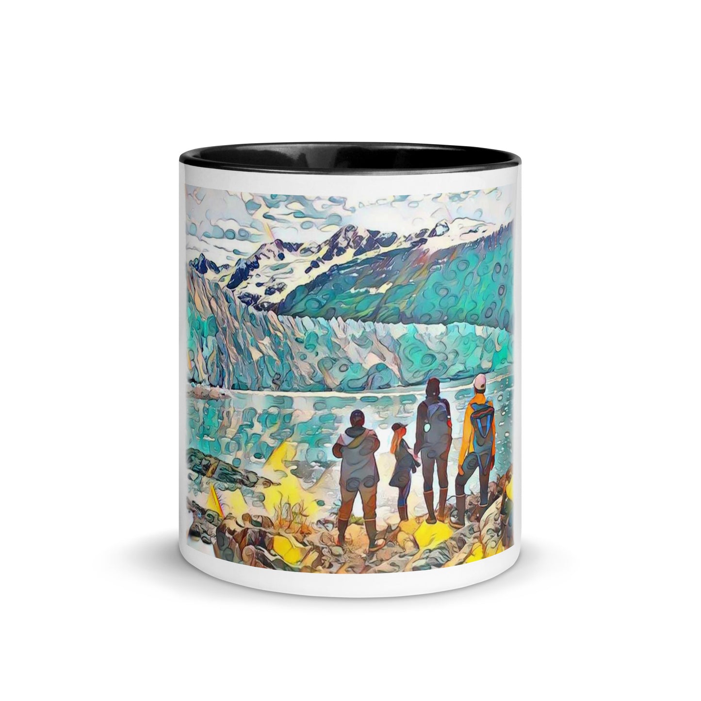 Mug with Color Inside Glacier