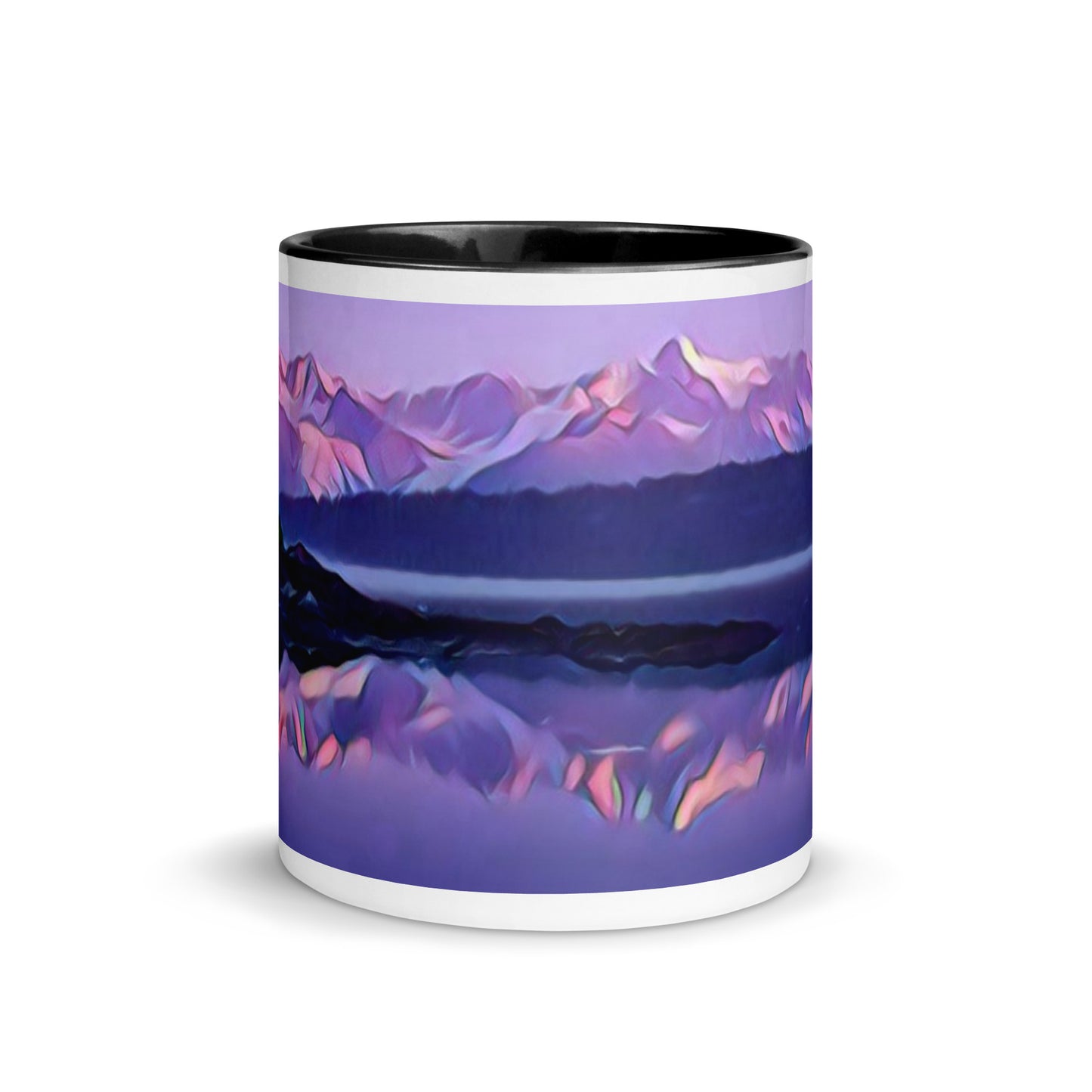 Mug with Color Inside Alpenglow