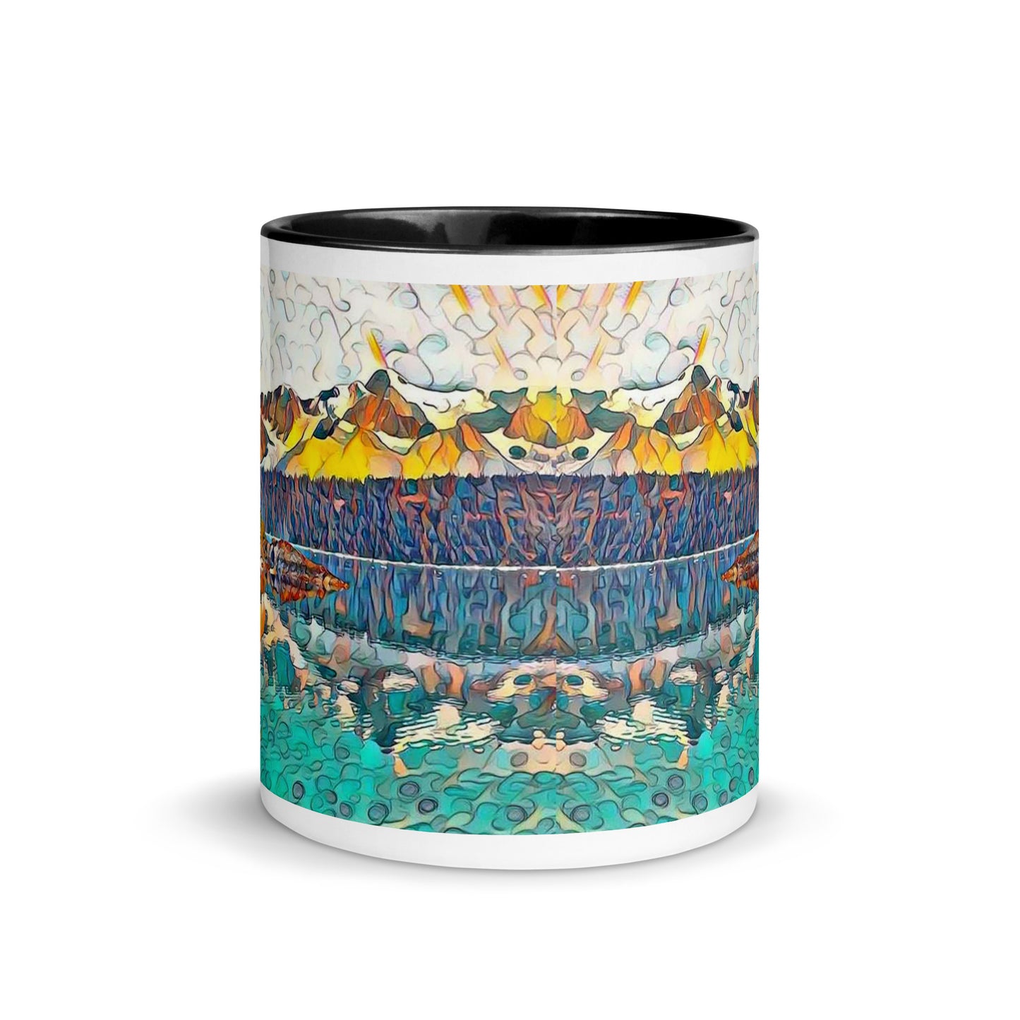 Mug with Color Inside Autumn