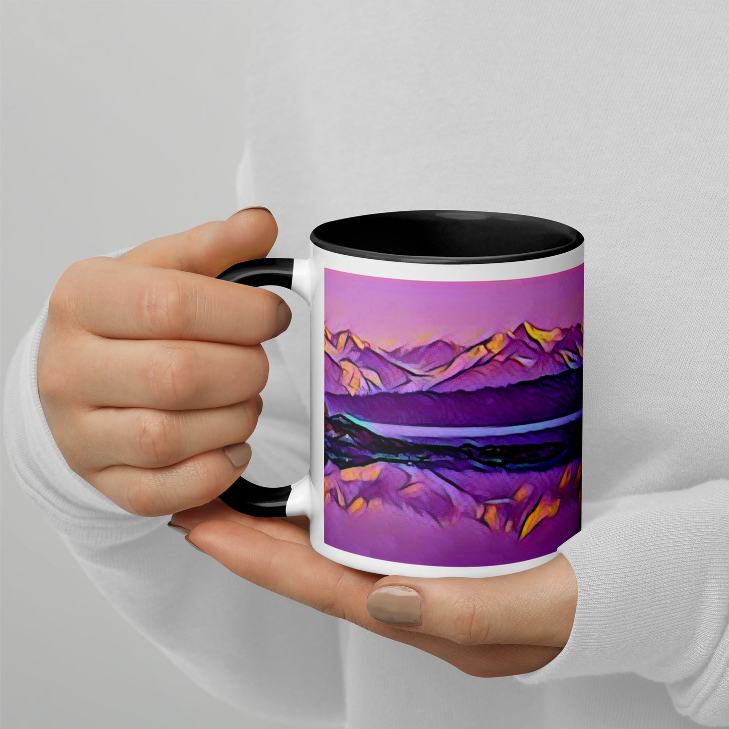 Mug with Color Inside New Dawn