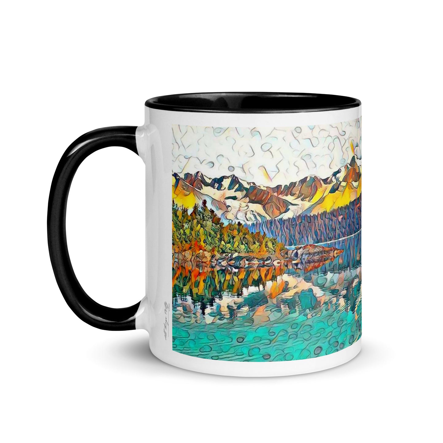 Mug with Color Inside Autumn