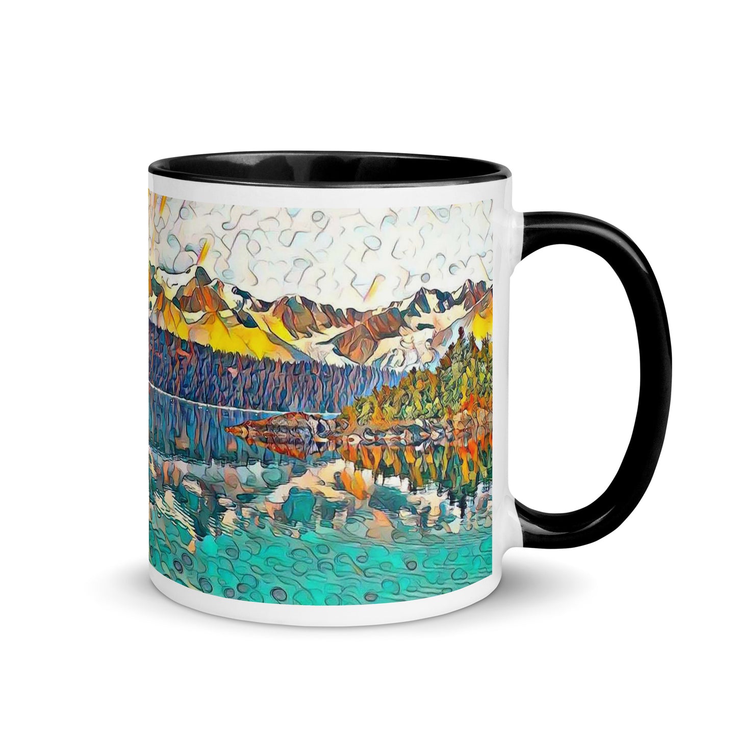 Mug with Color Inside Autumn