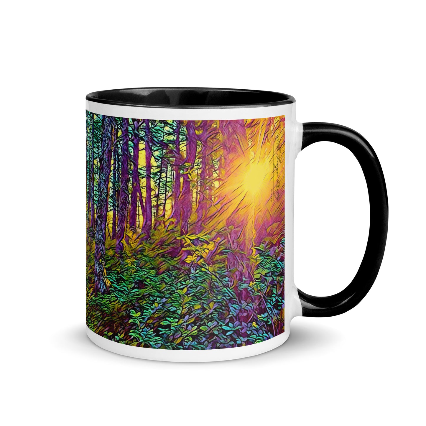 Mug with Color Inside, Crystal Light