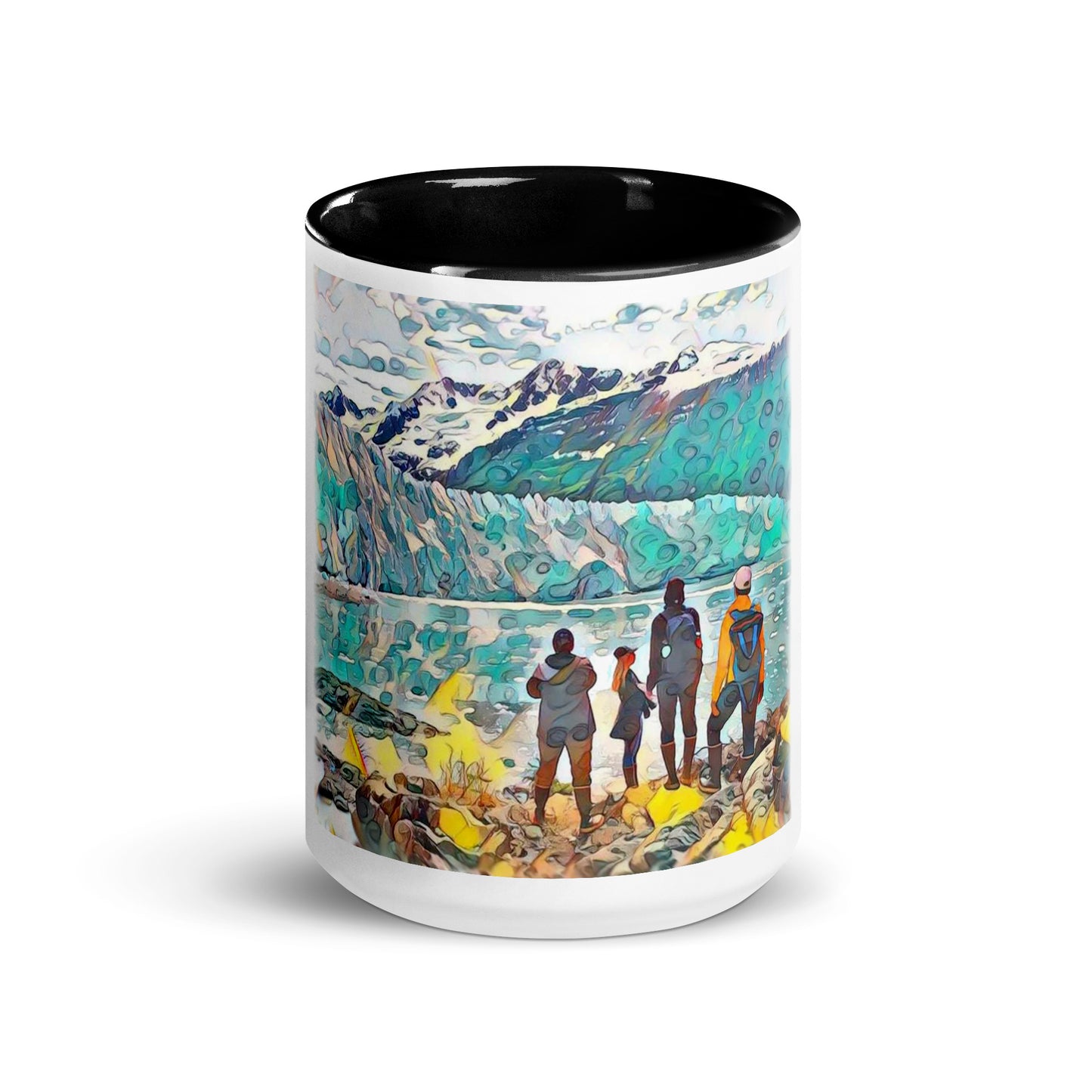 Mug with Color Inside Glacier