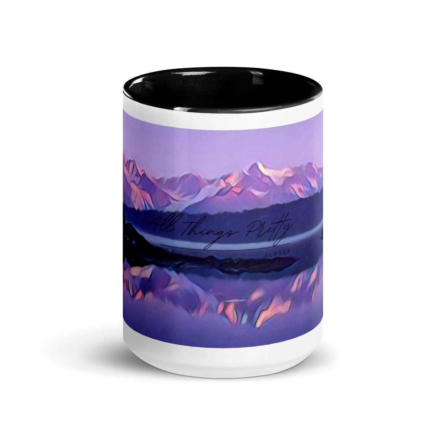 Mug with Color Inside Alpenglow