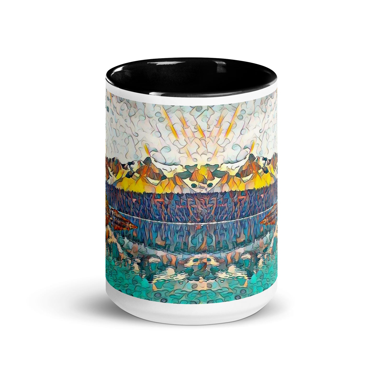 Mug with Color Inside Autumn