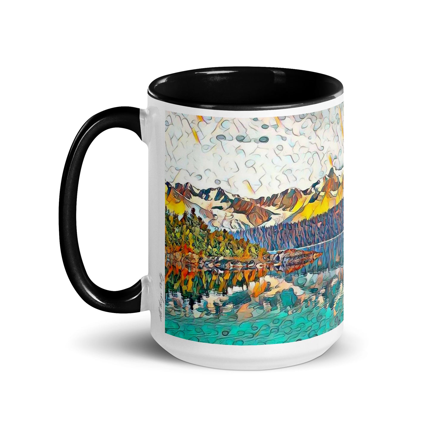 Mug with Color Inside Autumn