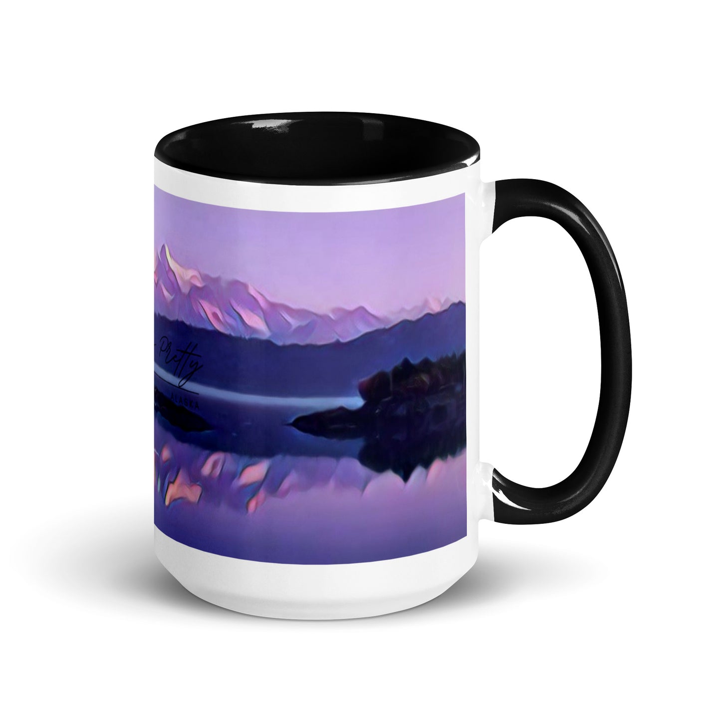 Mug with Color Inside Alpenglow