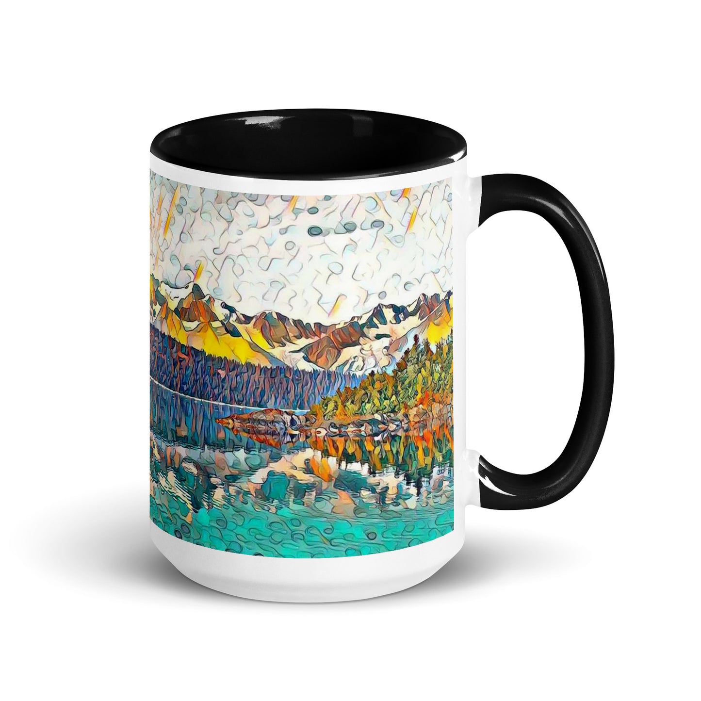 Mug with Color Inside Autumn