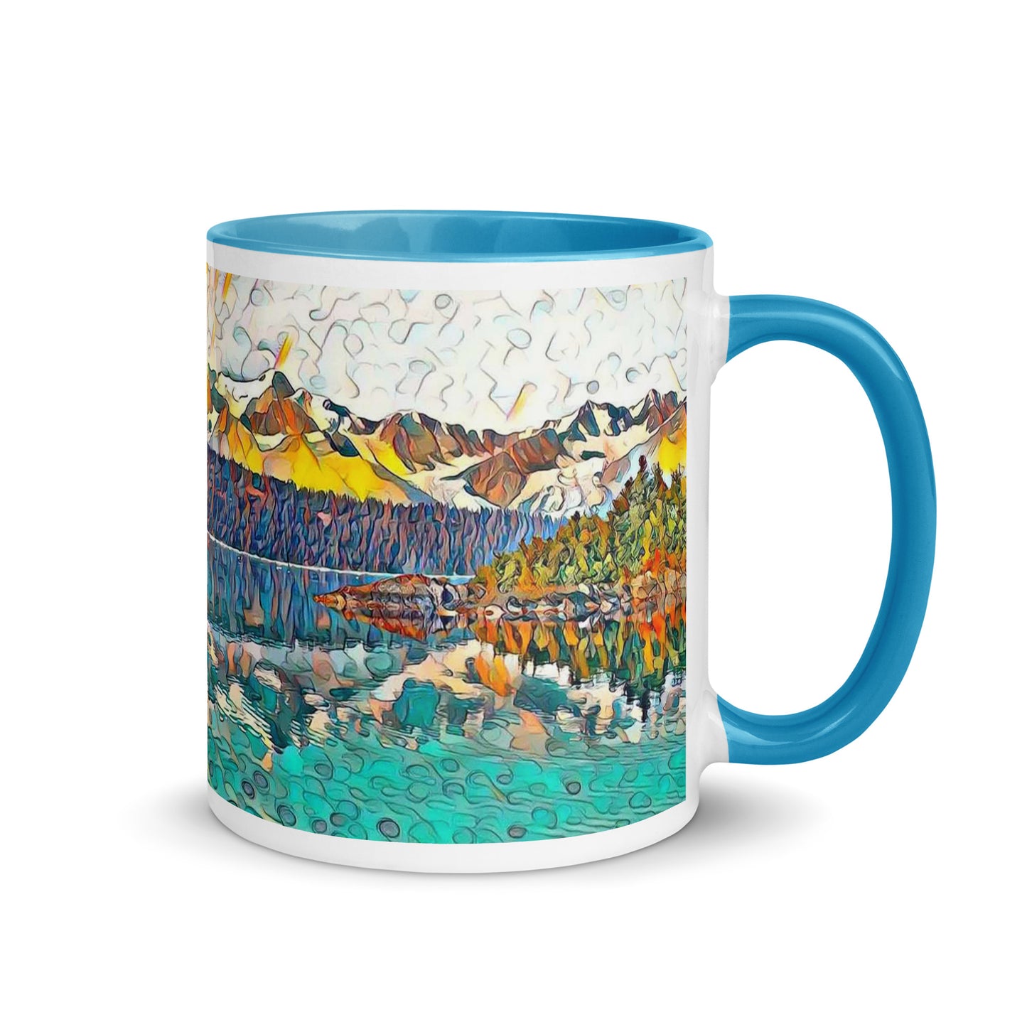 Mug with Color Inside Autumn