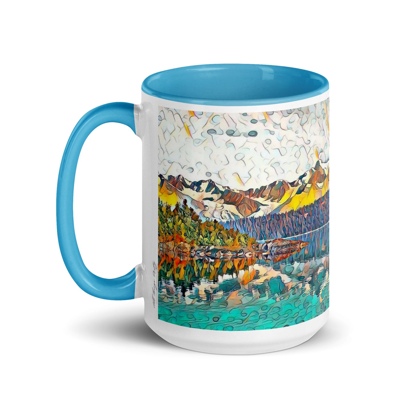 Mug with Color Inside Autumn