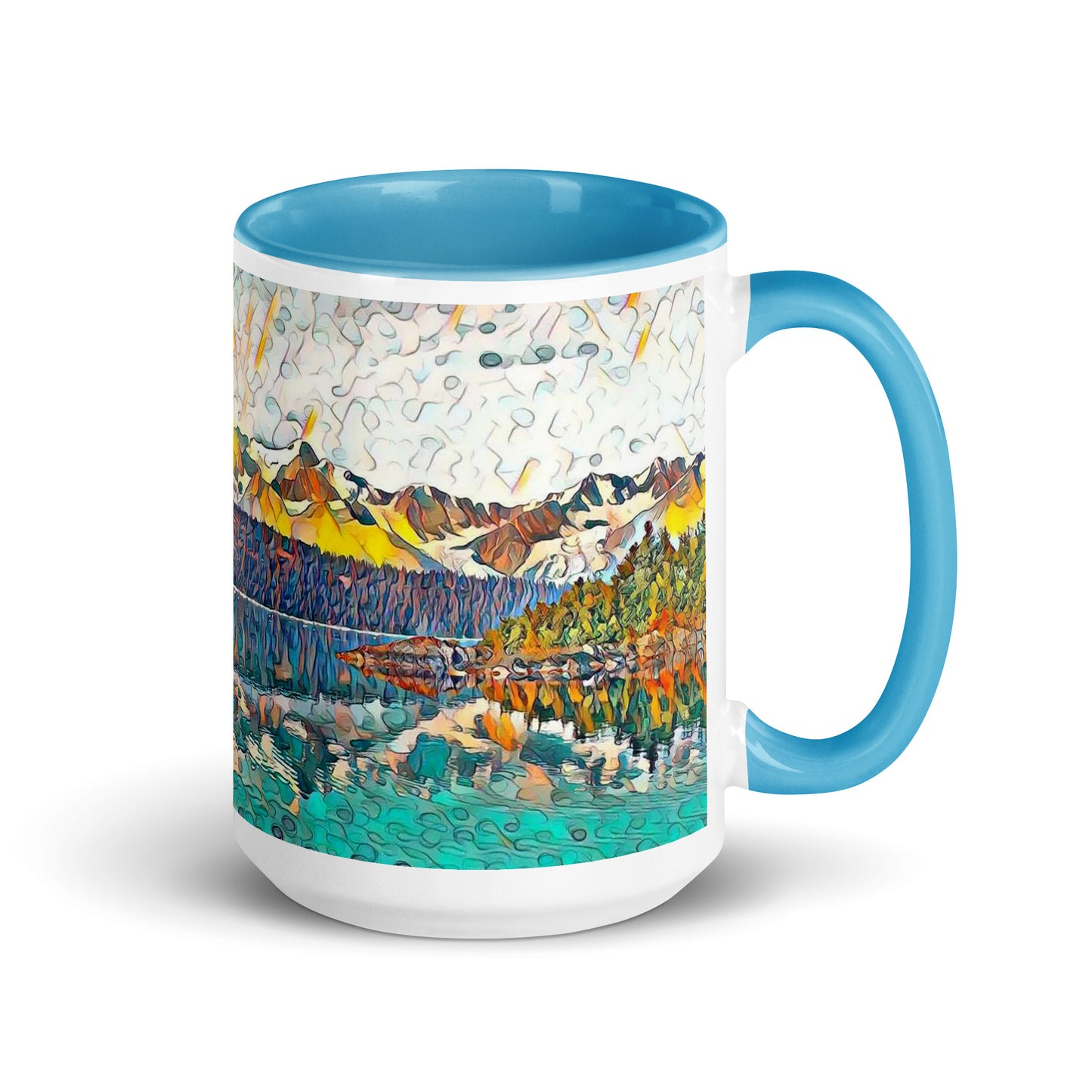 Mug with Color Inside Autumn